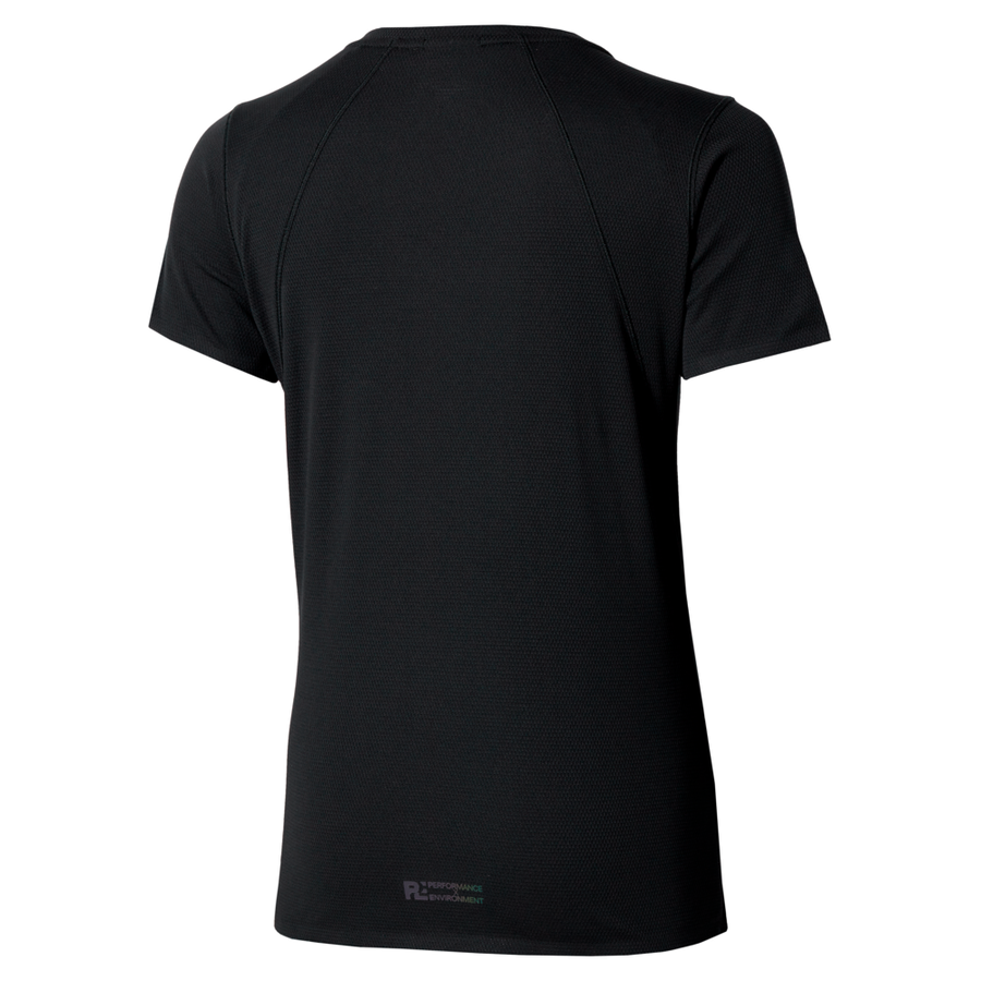 Mizuno Tech Light Dryaeroflow Short Sleeve Tee Black